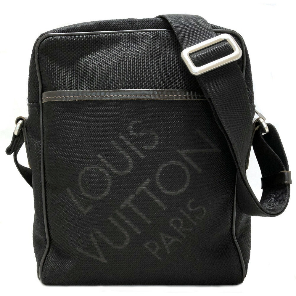 Louis Vuitton Bag Black Shoulder Citadin Damier Crossbody LV jean